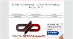 Desktop Screenshot of drivenperformance.biz
