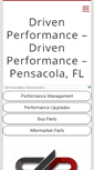 Mobile Screenshot of drivenperformance.biz